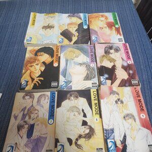 Yuki Shimizu Love Mode Vol. 1-9 English Incomplete set